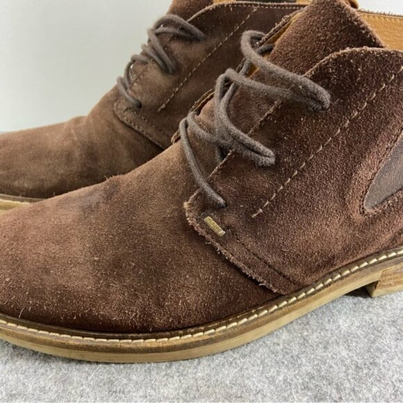 Pajar Canada Men’s Classic Lace Up Brown Suede Ankle Boots Size 12 - Picture 2 of 13